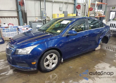 2013 Chevrolet Cruze 1Lt Auto из США, поврежденный, VIN 1G1PC5SB5D7126958